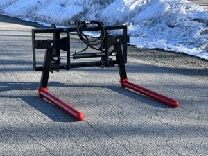 Lilleseth Enkel Rundballeløfter Hydraulisk